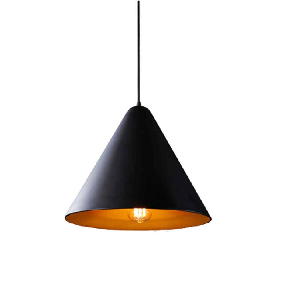 Vintage Black Metal Farmhouse Chandelier - Industrial Pendant Light Fixture for Kitchen Island, Dining Room, Living Room, Bedroom, Cafe, Bar & Foyer | Rustic Ceiling Lighting for Home Decor & Commercial Spaces