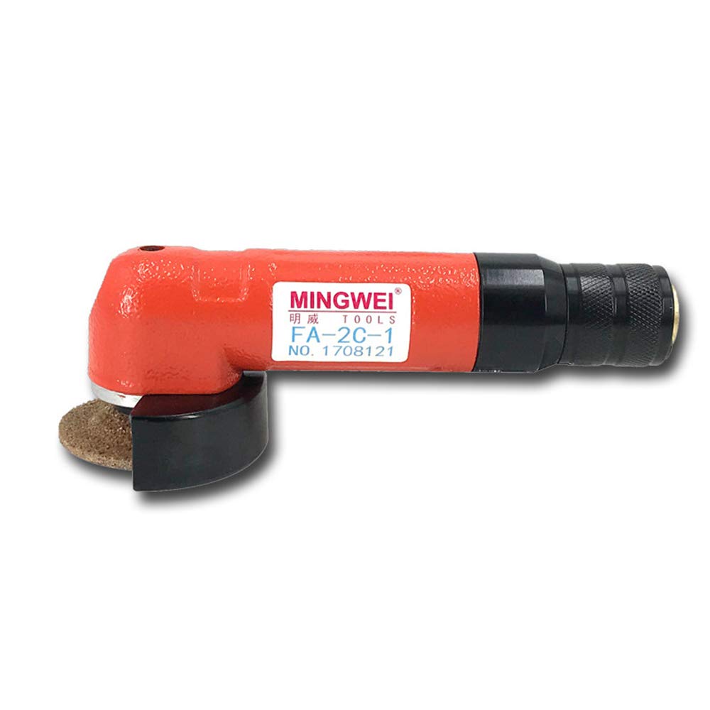 50MM Pneumatic Angle Grinder - 2 Inch Air Powered Industrial Grinder with 15000 RPM for Metal, Wood & Stone - Perfect for Construction, Welding & DIY Projects