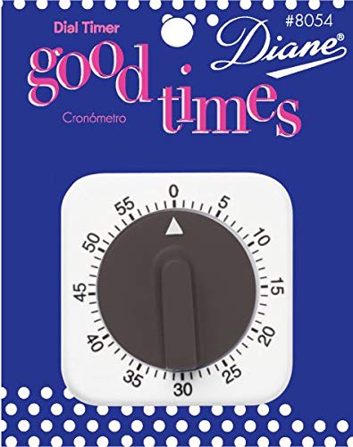 Diane Good Times Dial Timer - Pack of 4 - Kitchen Timer for Cooking, Baking, Laundry & Classroom Activities