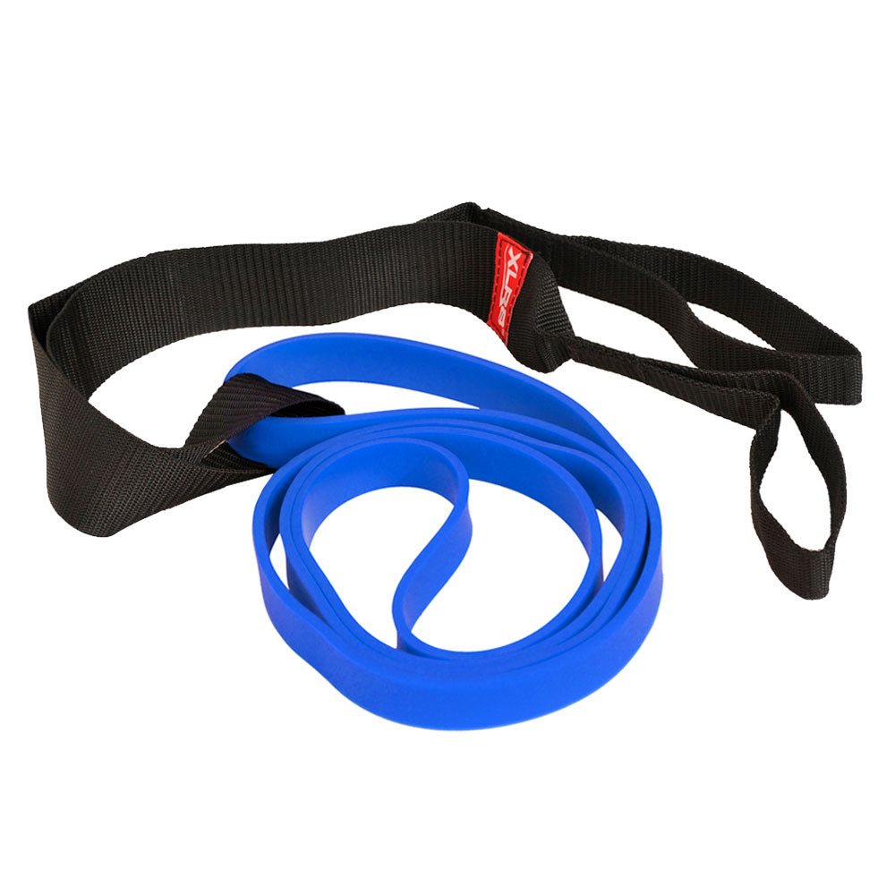 XLR8 Blue Mini Resistance Bands for Speed & Agility Training - Portable Exercise Bands for Home Gym, Workouts, and Sports Performance Enhancement