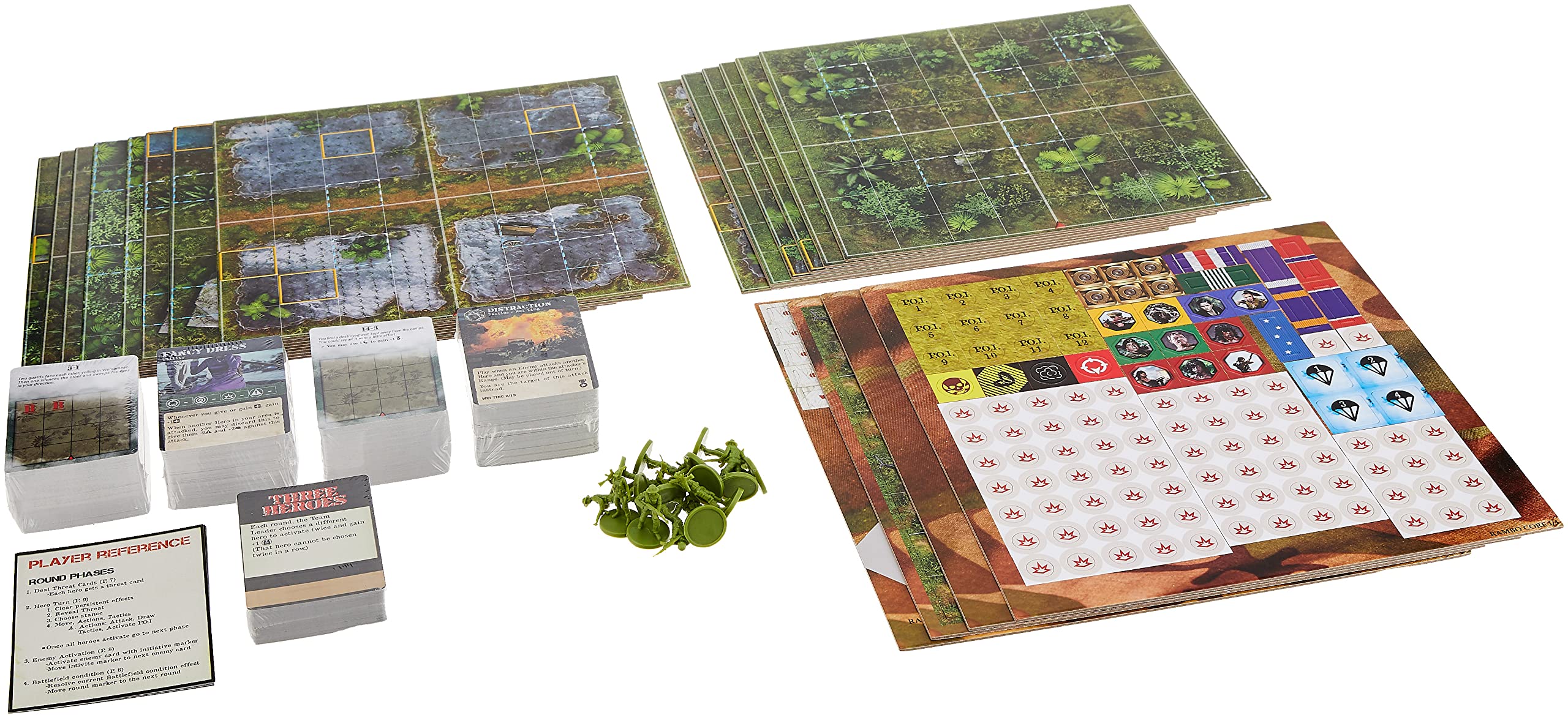 Rambo The Board Game - Strategy War Game for Adults & Teens - Black (EEG-RAMBOCORE) - Perfect for Game Nights & Military Theme Parties