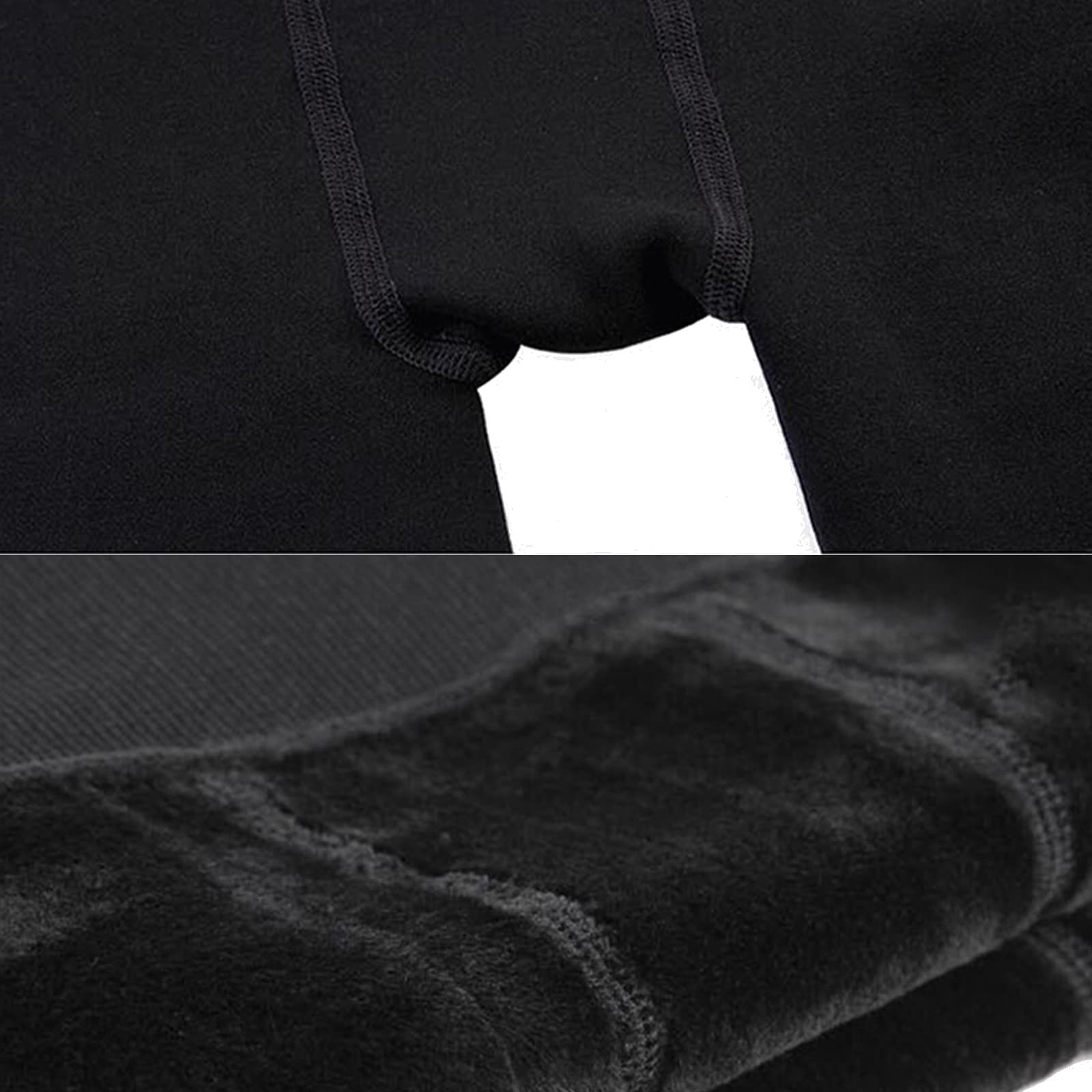 Women's High Waisted Fleece Leggings - Soft Stretchy Tummy Control Pants for Yoga & Lounge