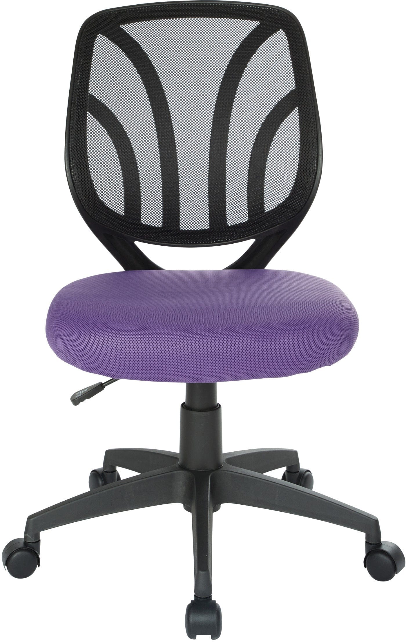 Office Star Screen Back Armless Task Chair [EM69200PN] - Ergonomic Mesh Office Chair for Home & Workspace, Ideal for Long Hours of Sitting & Computer Work