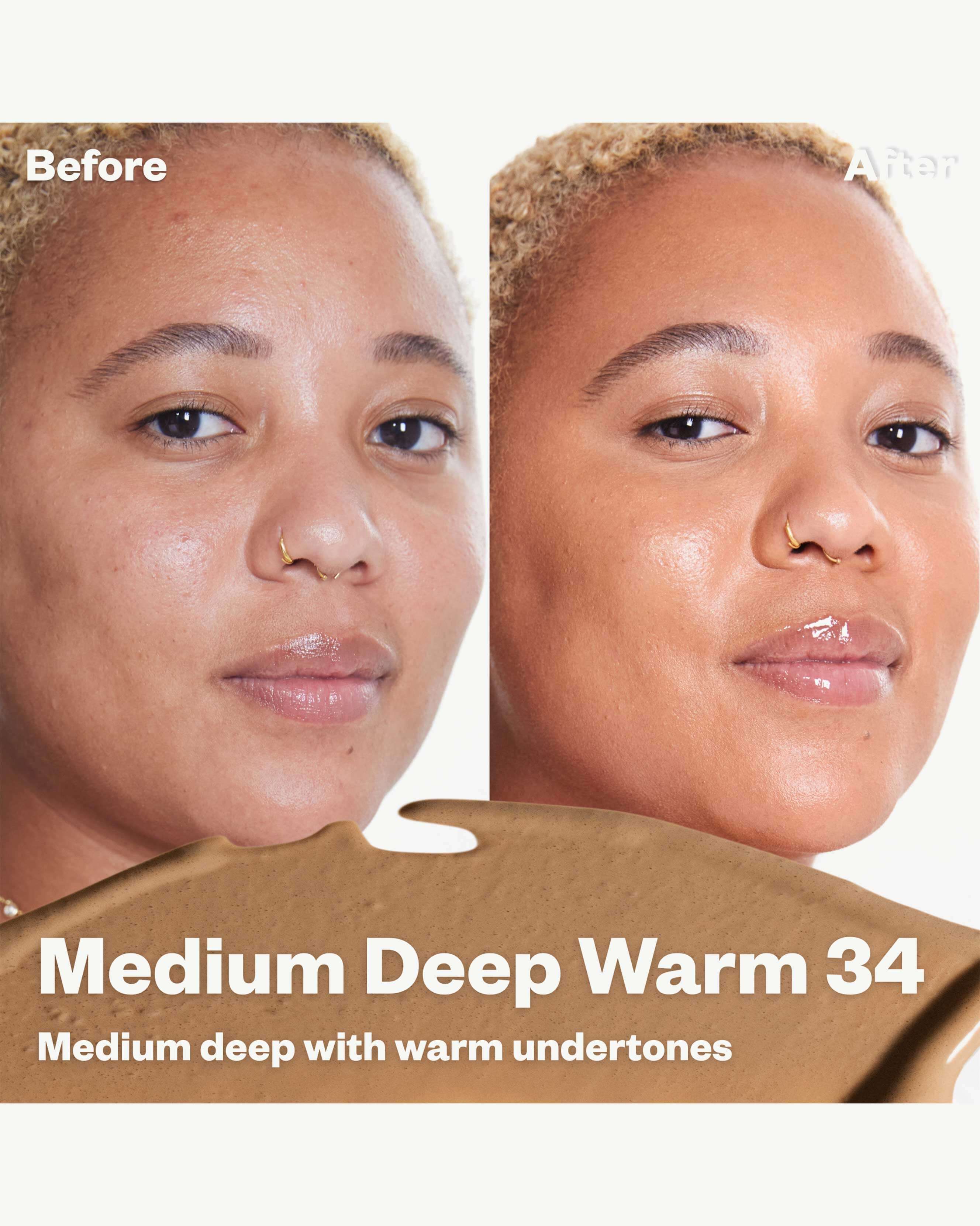 BB Burst Tinted Moisturizer Gel Cream with Copper Peptides - Hydrating & Brightening Face Makeup for Daily Wear & Night Skincare Routine