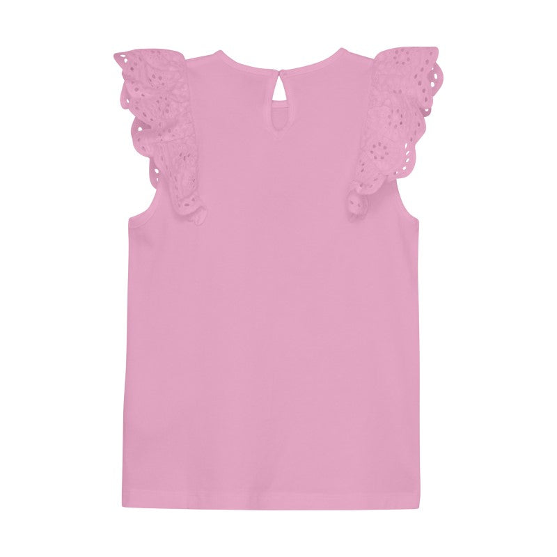 Rosebloom Lace Tank Top for Women - Floral Lace Trim Summer Camisole - Perfect for Beach, Date Night & Casual Outfits