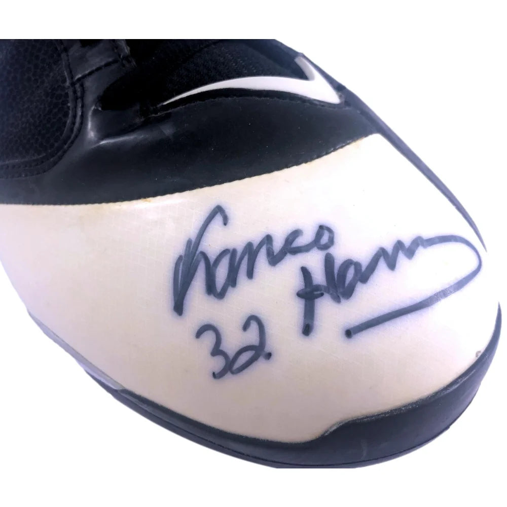 Authentic Franco Harris Signed Football Cleat - Pittsburgh Steelers Legend - JSA Certified - Perfect for Collectors & Sports Memorabilia Fans