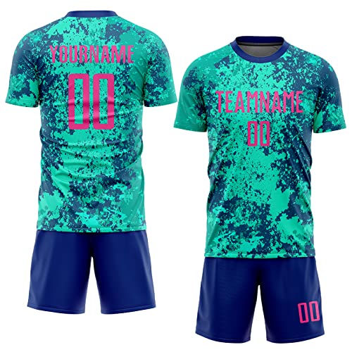 Green-royal-pink