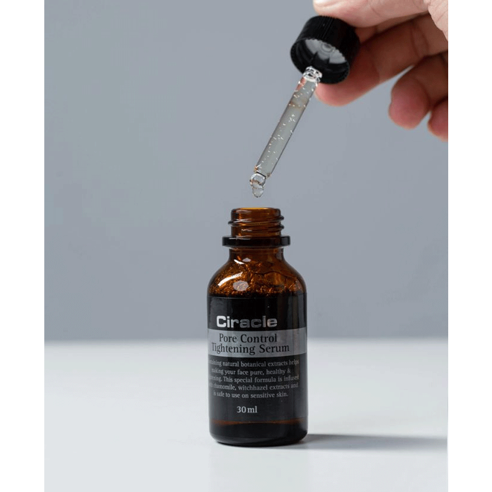 Ciracle Pore Control Tightening Serum 30ml - Korean Skincare for Minimizing Pores & Refining Skin Texture | Perfect for Oily & Combination Skin Daily Routine