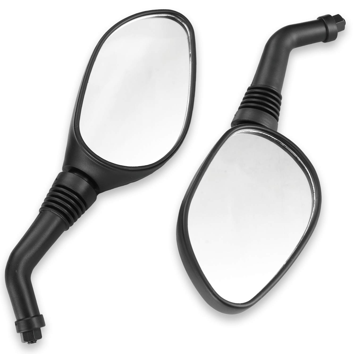 8mm Blue Side Mirrors for GY6 50cc 125cc 150cc 250cc Scooter Moped Motorcycle - Universal Fit Rear View Mirrors for Chinese ATV, Perfect for City Commuting & Street Riding