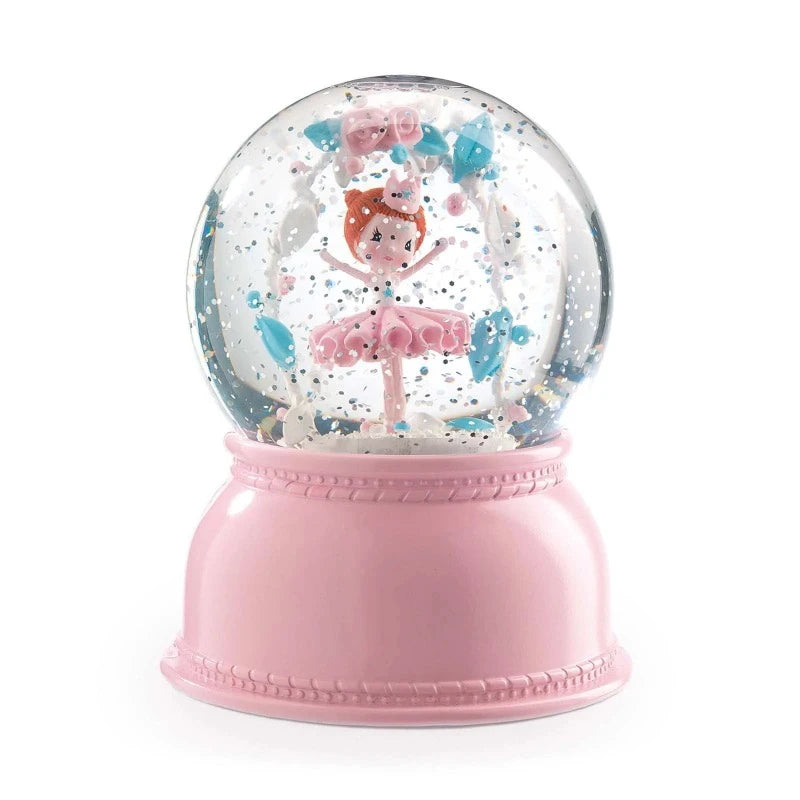 Ballerina Snow Globe Night Light - Elegant Musical Decor for Bedroom, Nursery & Gift Ideas - Perfect for Christmas, Birthdays & Home Decor