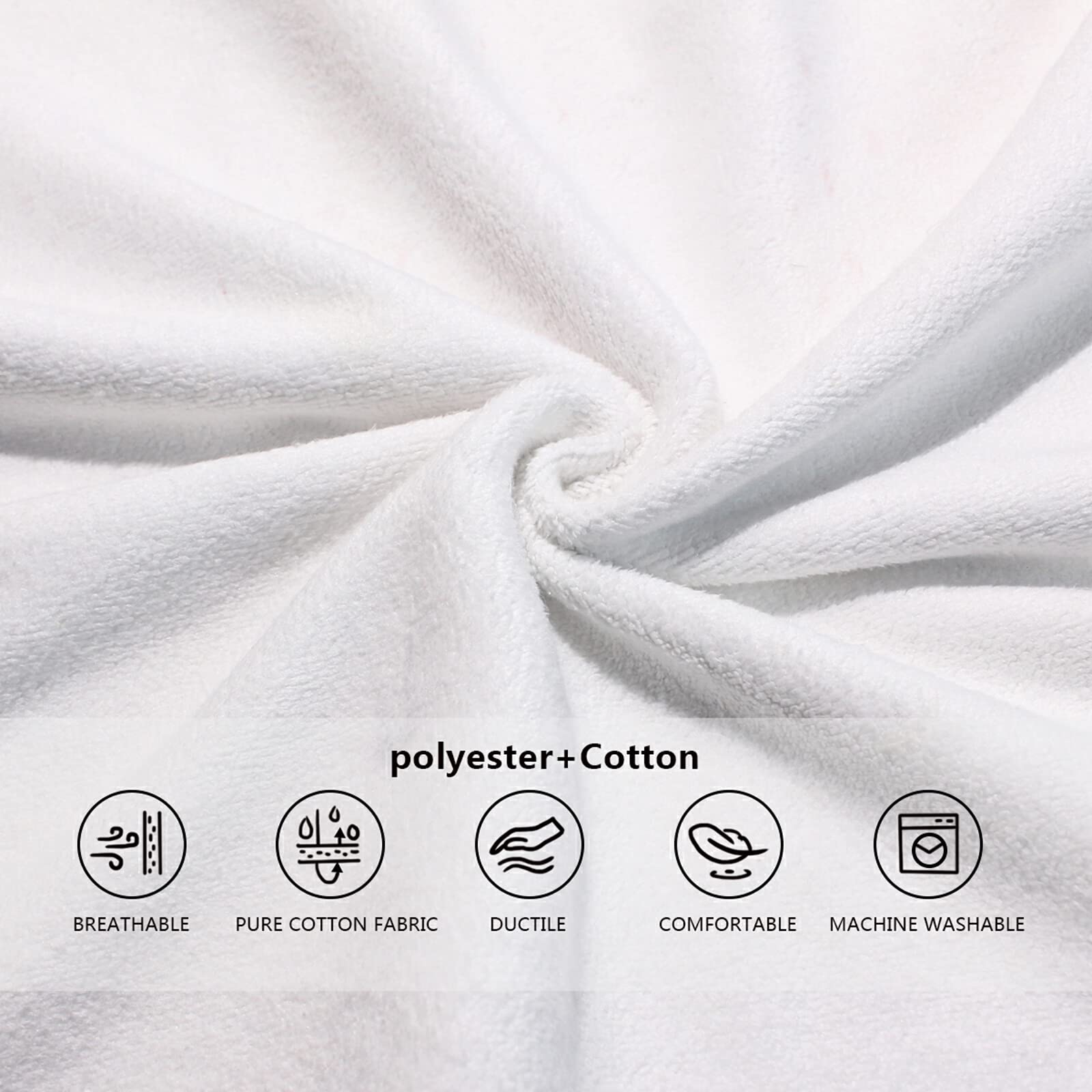 ALAZA Premium Red Santa Claus Winter Spa Towel - 30x15 Inches Soft Absorbent Gym & Sports Towel for Christmas, New Year, Hotel, Bath & Hand Workouts - Perfect for Holiday Gifts, Fitness & Spa Relaxation