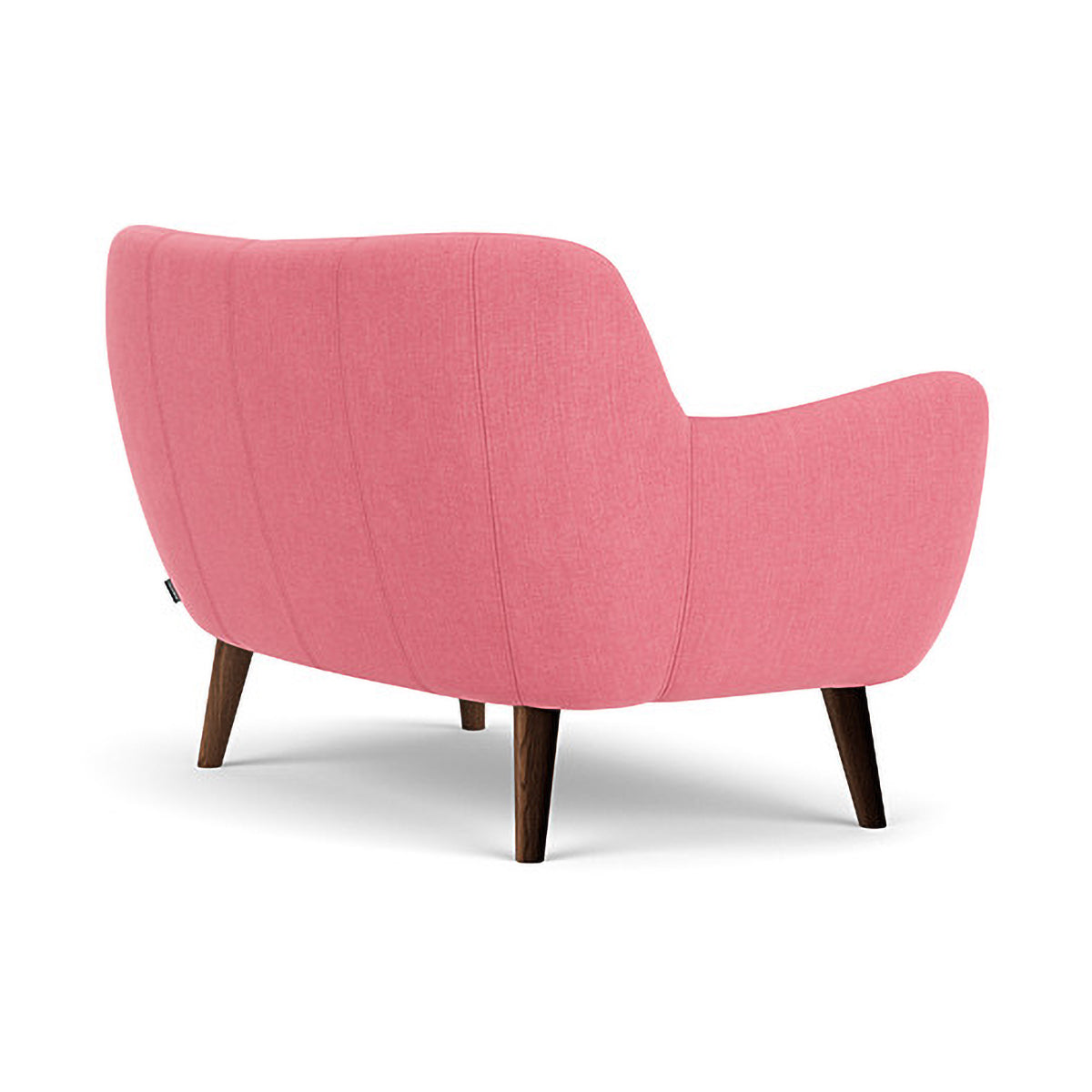 Herman Fabric 2 Seater Sofa - Modern Living Room Couch for Small Spaces, Apartment & Home Decor - Comfortable Loveseat with Soft Upholstery for Relaxing, Entertaining & Cozy Lounging