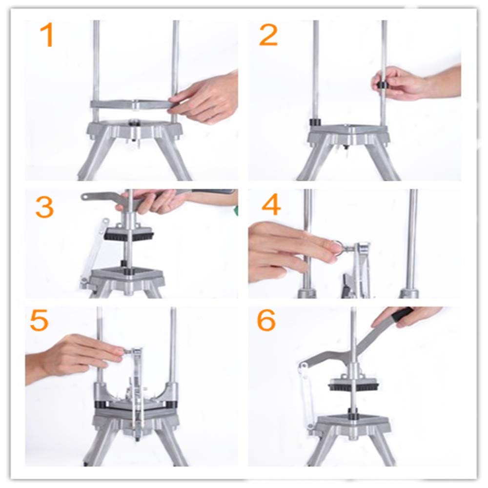 Commercial Vegetable Chopper with 1/4