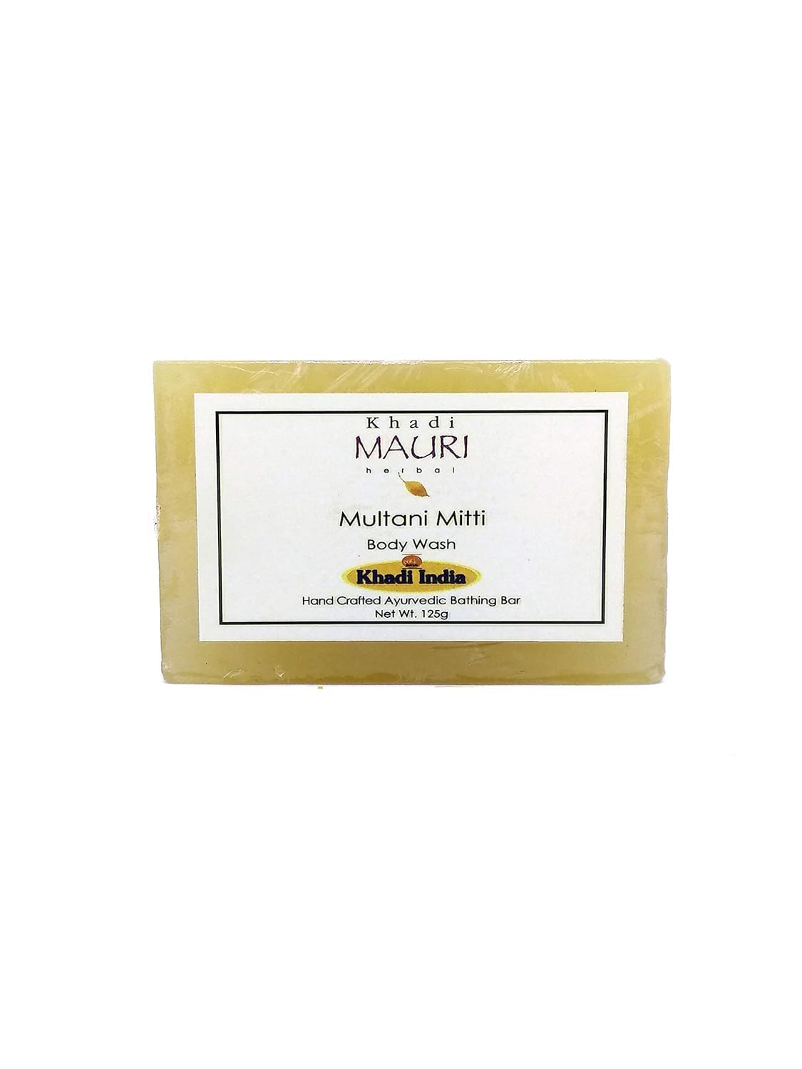 Natural Multani Mitti (Fuller's Earth) Soap Bar for Glowing Skin - 125g | Deep Cleansing & Oil Control | Perfect for Acne-Prone & Oily Skin Types | Cruelty-Free & Handmade