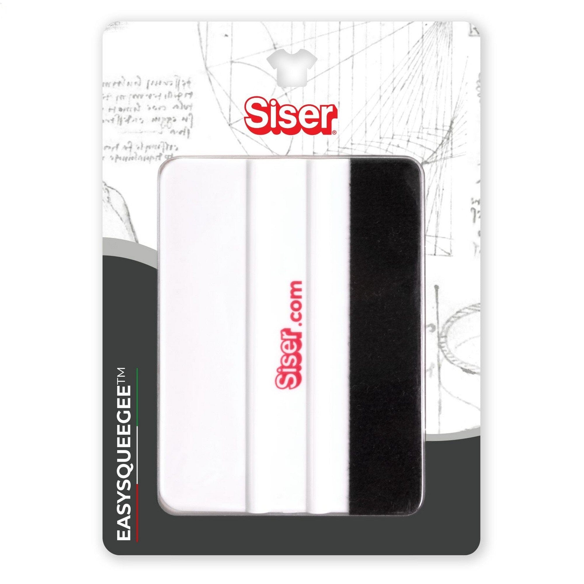 Premium Siser Felt Edged HTV & Vinyl Squeegee for Heat Transfer Vinyl - Perfect for T-Shirts, DIY Crafts & Custom Apparel Projects
