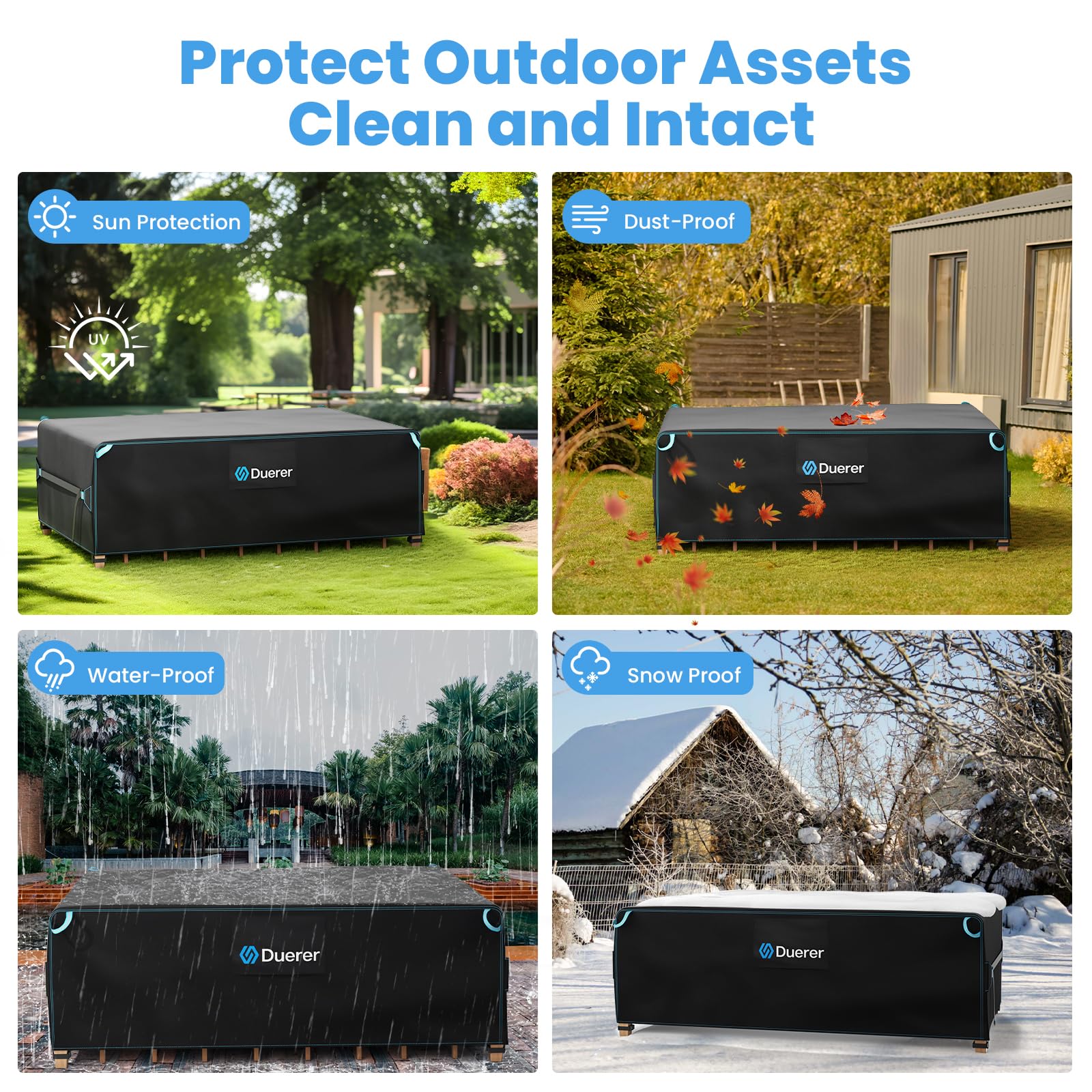 Duerer Waterproof 420D Outdoor Furniture Covers 126