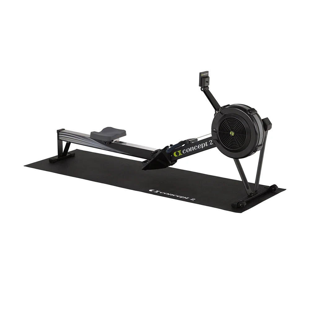 Concept 2 RowErg Rowing Machine Floor Mat - Non-Slip Protective Mat for Indoor Rowers - Perfect for Home Gym, CrossFit & Fitness Training