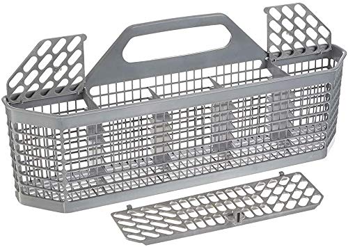 ausuky KitchenAid Dishwasher Silverware Basket & Filter Basket - Flatware Organizer for Utensils, Cutlery & Dishwasher Accessories - Perfect for Kitchen, Dining & Dishwasher Organization