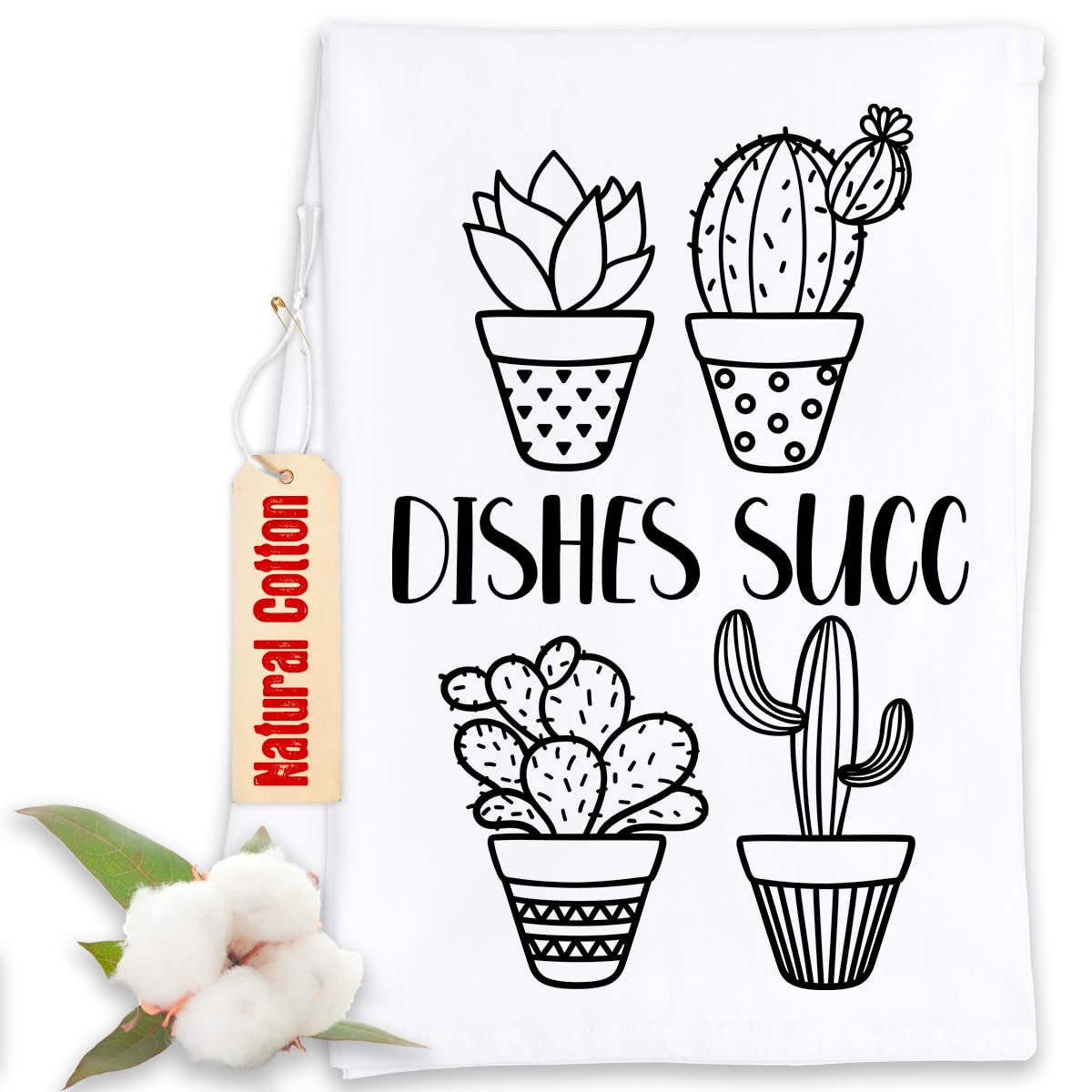 Funny Kitchen Towels with Sayings - Decorative Dish Towels for Housewarming Gifts, Multi-Use Cute Kitchen Towels for Women - Perfect for Cooking, Cleaning, and Adding Humor to Your Kitchen