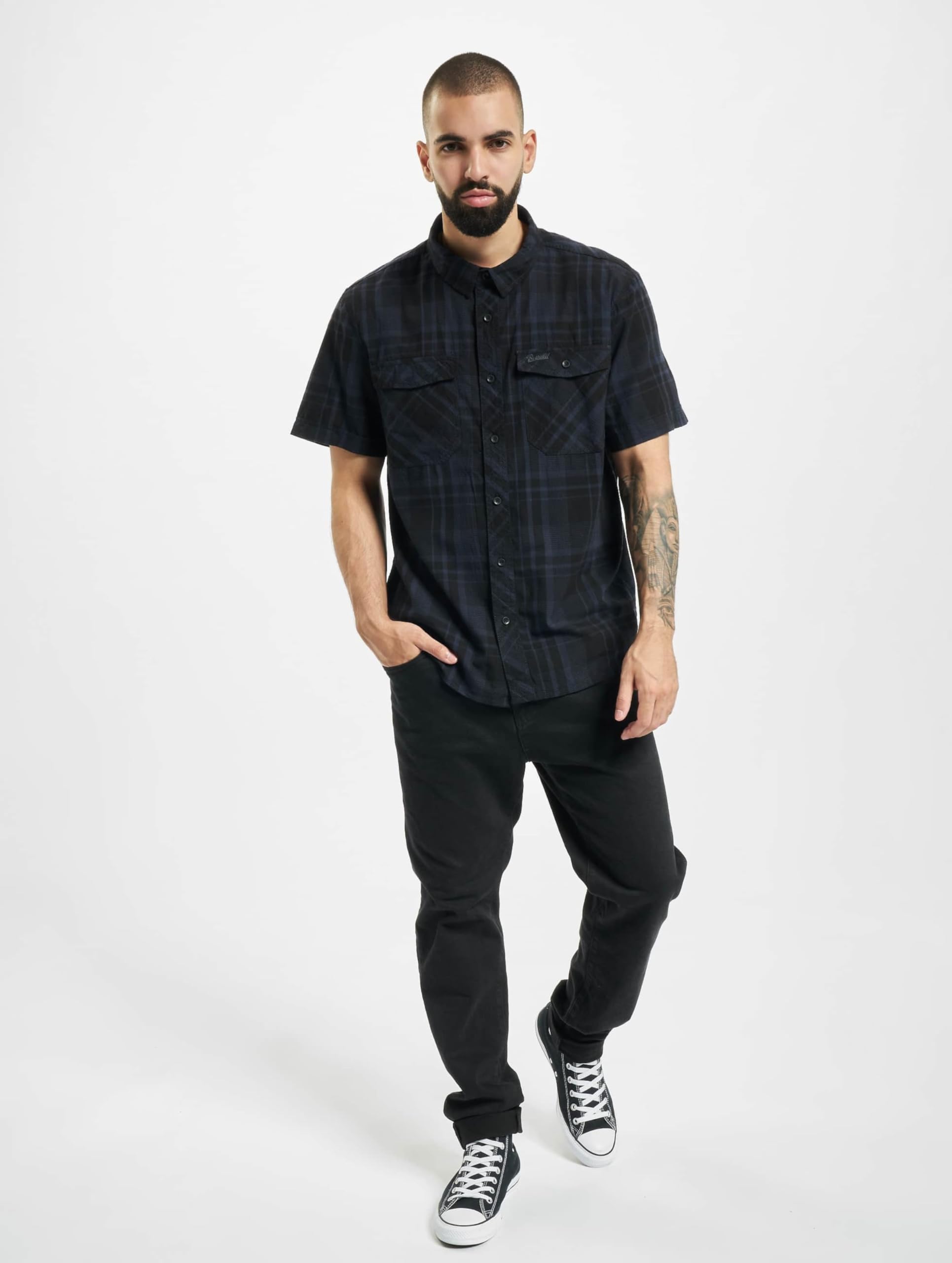 Men's Roadstar Shirt Black | Premium Casual Button Down Shirt for Men | Perfect for Office, Date Night & Outdoor Activities