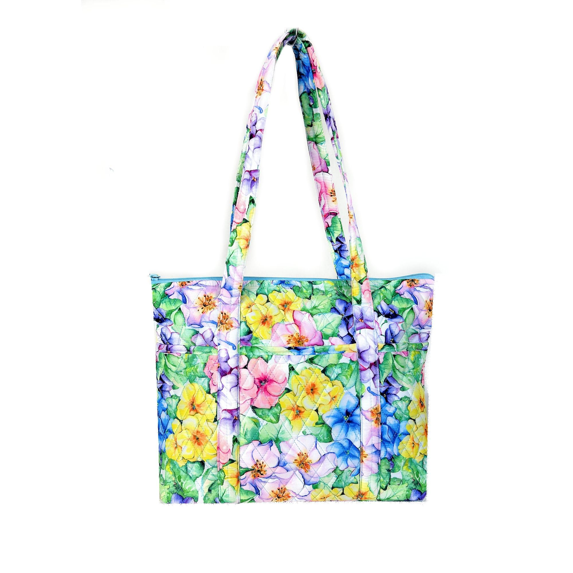 Quilted Shoulder Tote Bag for Women - Stylish Handbag Purse with Adjustable Strap - Perfect for Work, Travel & Daily Use