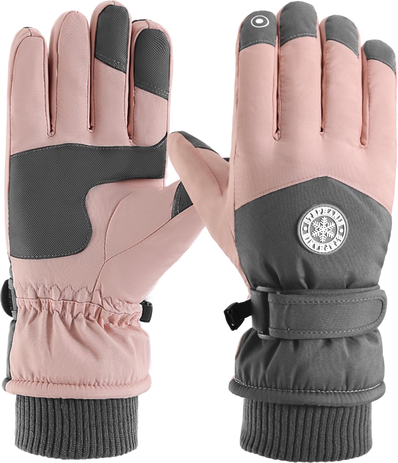 DOFOWORK Waterproof Ski Gloves for Men & Women - Thermal Winter Snowboard Gloves with Breathable Technology for Cold Weather | Perfect for Skiing, Snowboarding & Outdoor Winter Activities