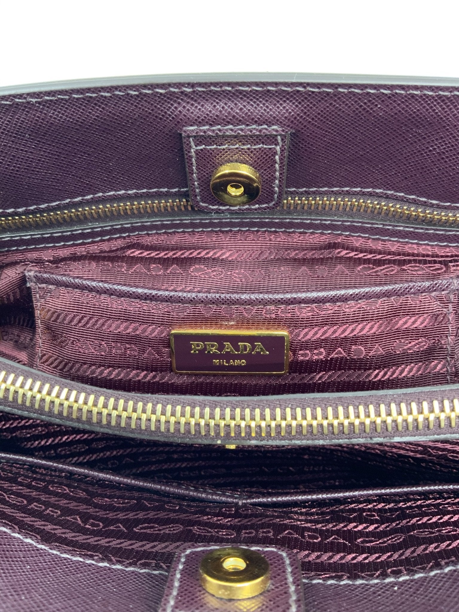 Prada Saffiano Leather Small Tote Bag for Women | Luxurious Designer Handbag for Work, Travel & Everyday Use
