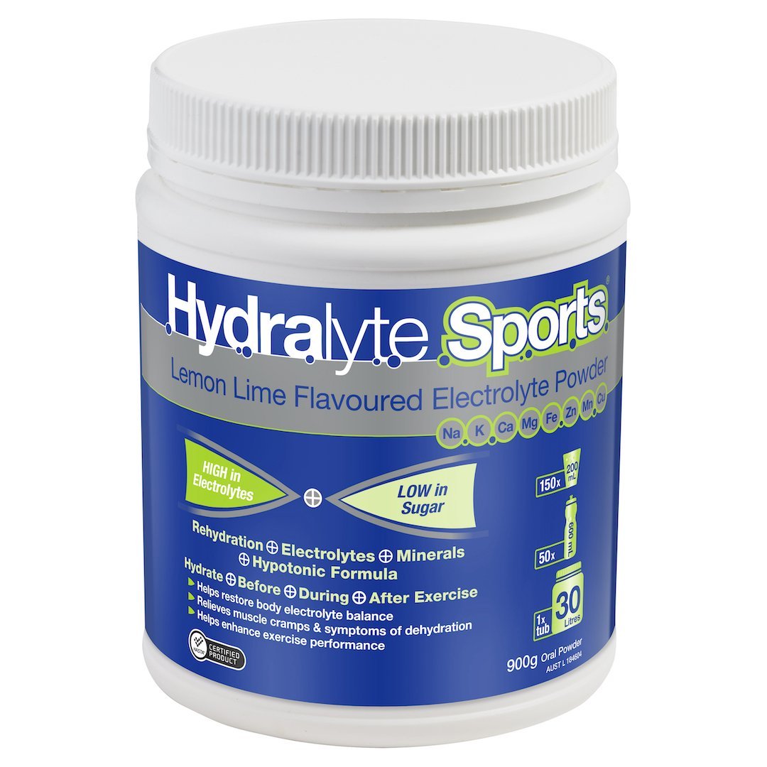 Hydralyte Sports Electrolyte Powder - 900g | Rapid Hydration & Recovery | Ideal for Athletes, Workouts & Outdoor Activities