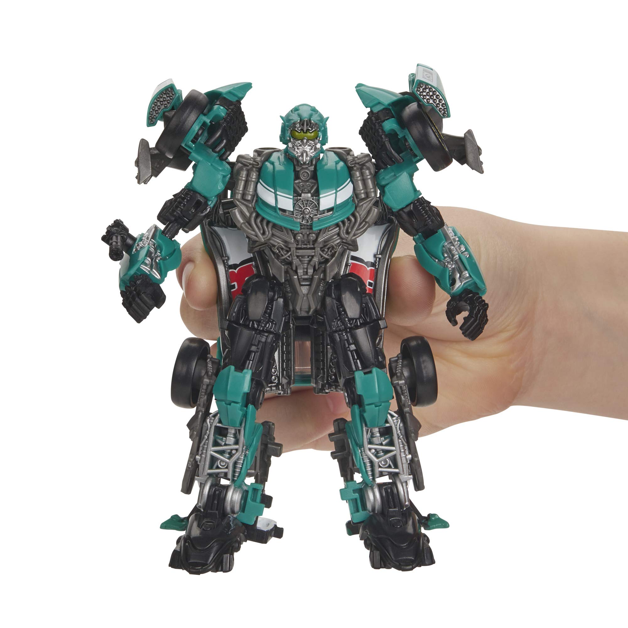 Transformers Toys Studio Series 58 Deluxe Class Dark of The Moon Movie Roadbuster Action Figure – 4.5-inch Collectible Robot Toy for Adults & Kids Age 8+ | Perfect for Display, Play, and Movie Reenactments