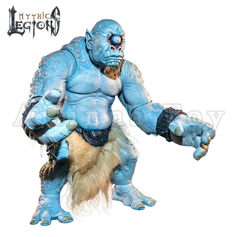 Mythic Legions 1/12 Scale 12-Inch Ice Troll 2 Action Figure by Four Horsemen Studios - Fantasy Battle Collectible for Display & Role-Playing Games