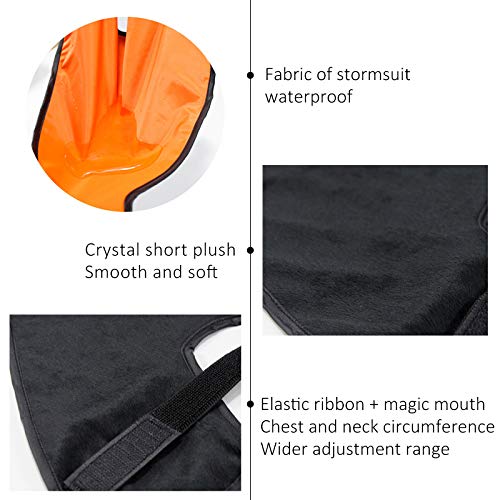 Waterproof Dog Belly Vest - Warm Pet Belly Cover Protector Harness for Small Dogs, Puppies & Corgis - Ideal for Short-Legged Female Dogs in Cold Weather & Outdoor Adventures