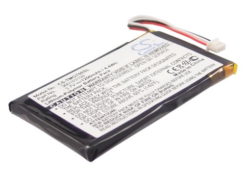 Original Battery Replacement for TomTom GO 7000/GO 7000 HD GPS - 1200mAh Li-ion (Model 360103150) | Long-Lasting Power for Road Trips & Navigation