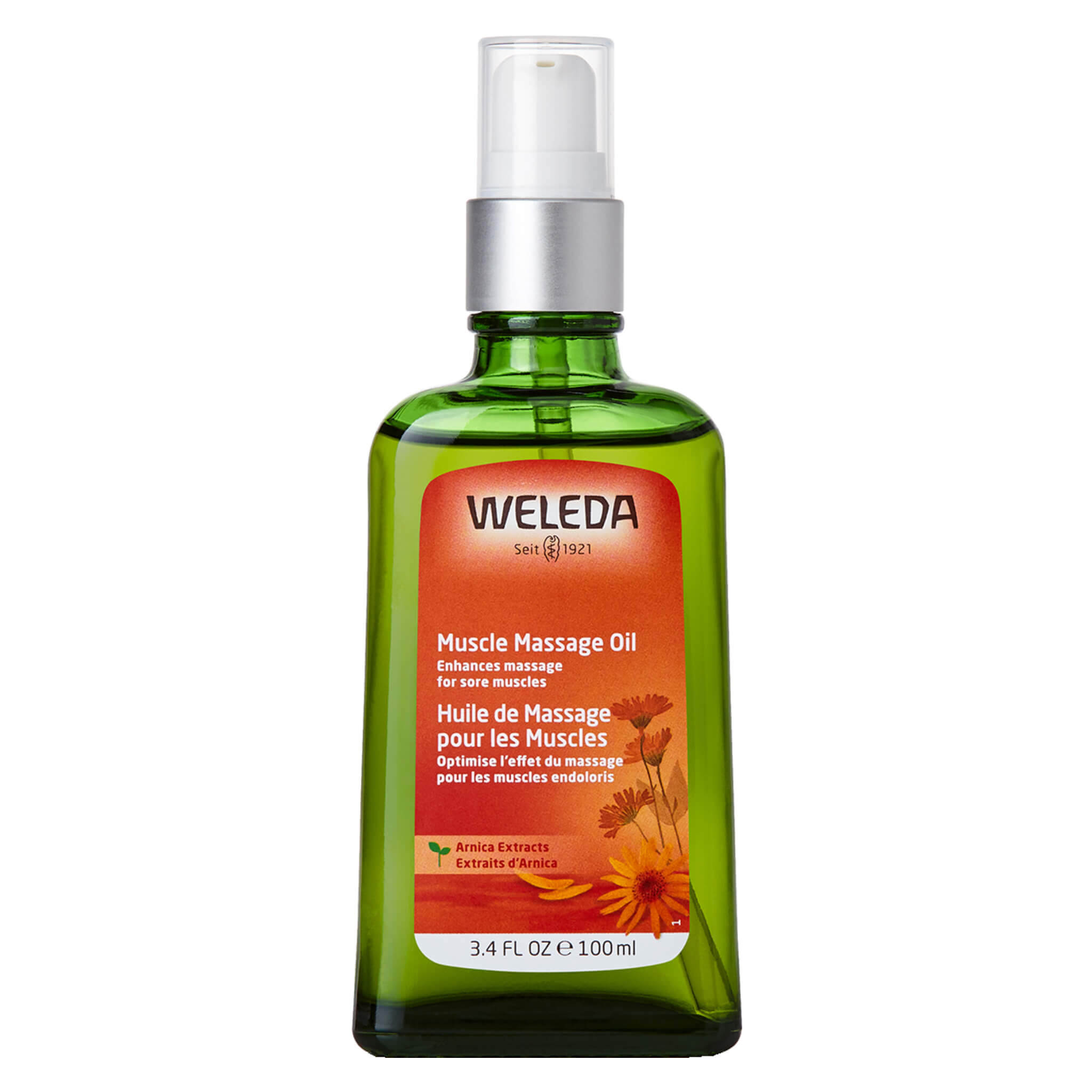 Arnica Muscle Massage Oil - Natural Pain Relief & Recovery for Athletes, Post-Workout, and Sore Muscles