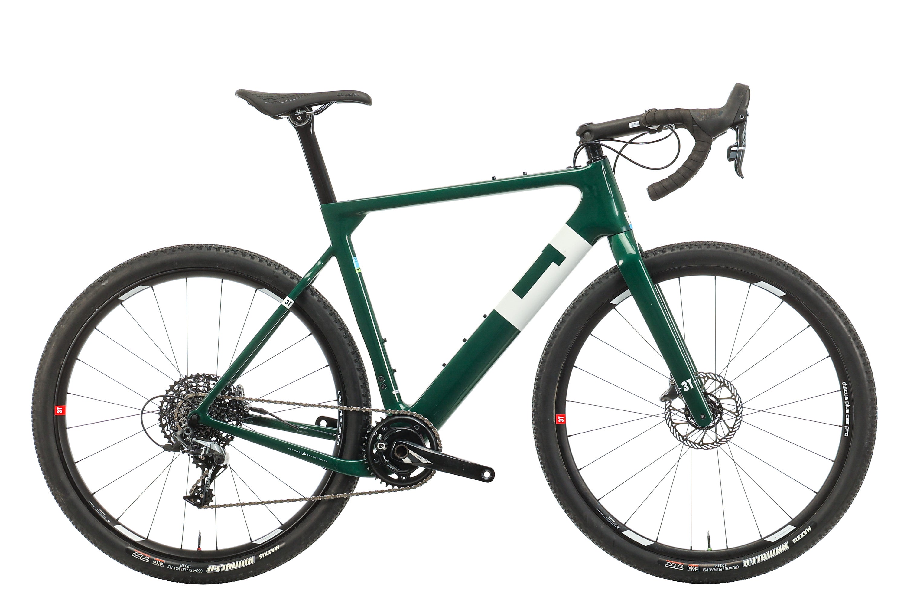 3T Exploro Team Gravel Bike 2018 - Large Size | Lightweight Carbon Frame, All-Terrain Performance | Perfect for Adventure Cycling, Commuting & Off-Road Trails
