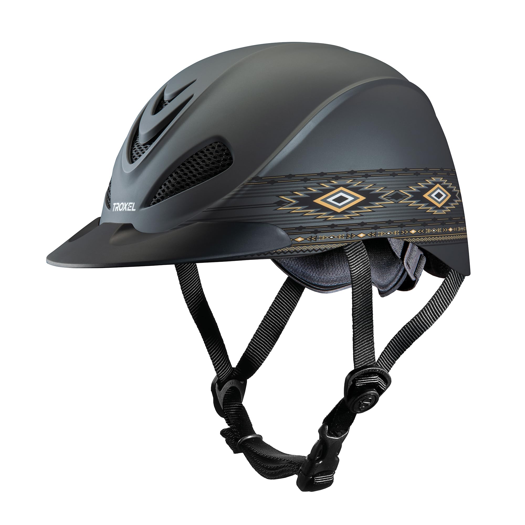 Troxel Rebel Turquoise Rose Equestrian Helmet for Women – Lightweight & Comfortable Riding Helmet for Horseback Riding, Training, and Shows