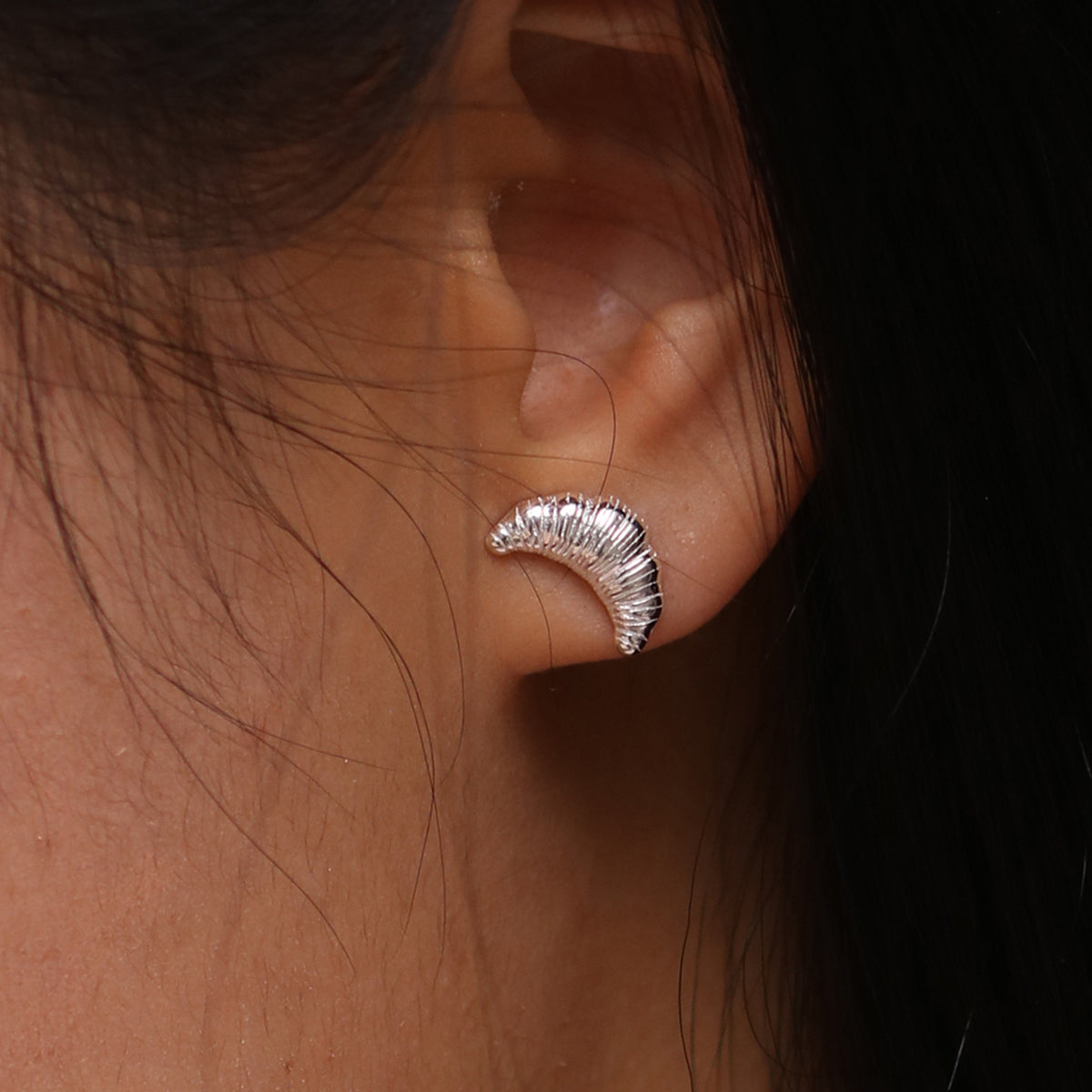 Stylish Croissant Earrings for Women - Trendy Gold Plated French Pastry Jewelry - Perfect for Breakfast Dates, Brunch Outfits & Gift Giving