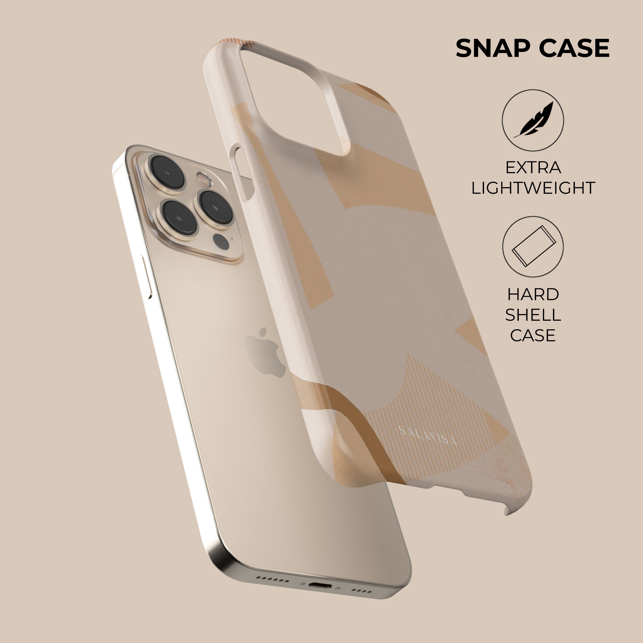 Eco-Friendly Organic Phone Case - Biodegradable & Sustainable Cover for iPhone & Samsung - Perfect for Daily Use, Travel & Outdoor Activities