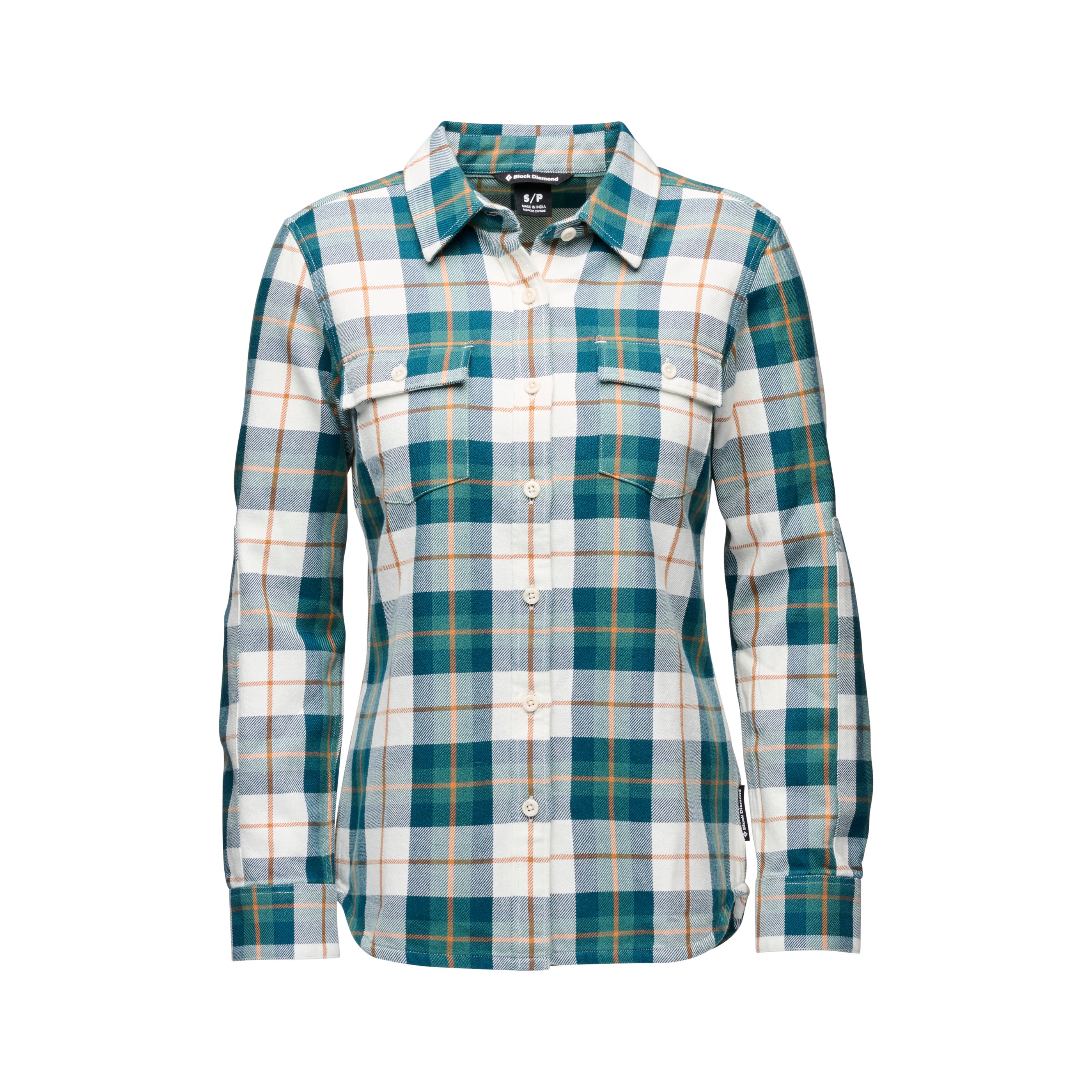 Women's Classic Twill Long Sleeve Button-Down Shirt - Comfortable Office Wear & Casual Outfit for Work, Travel, and Everyday Style