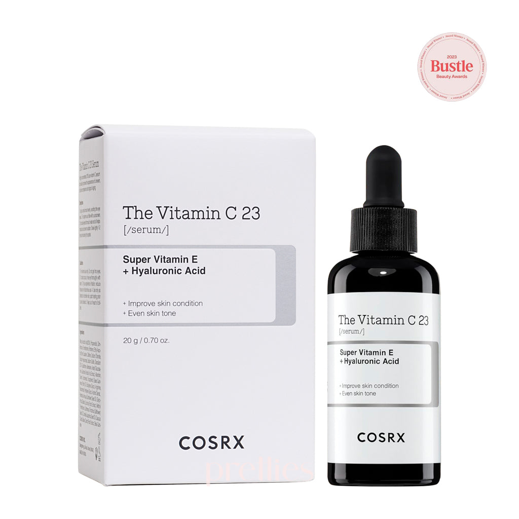 COSRX Vitamin C 23 Serum 20g - Brightening Facial Serum with 23% Pure Vitamin C for Dark Spot Correction & Glowing Skin | Day & Night Skincare Routine