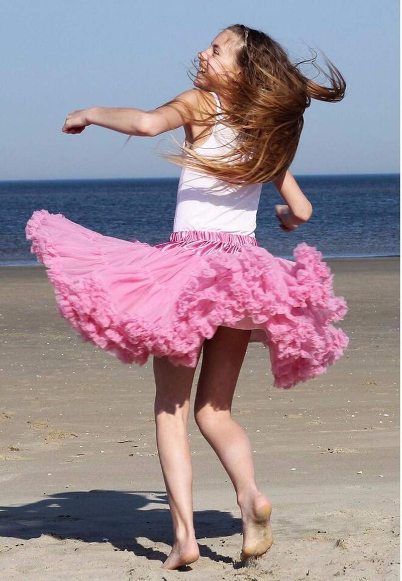 Women's Petticoat Skirt - Fluffy Tulle Underskirt for Dresses & Dance Costumes | Perfect for Ballet, Pageants, Weddings & Vintage Fashion