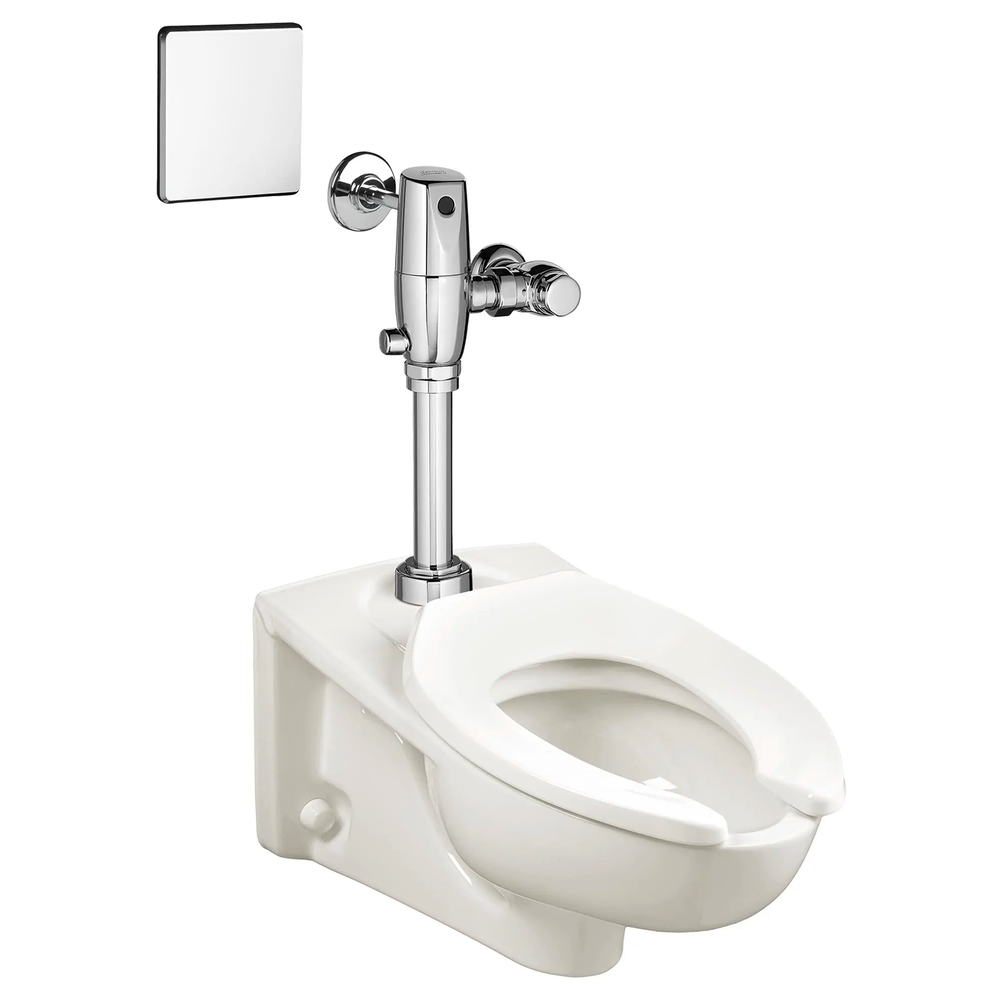 Heavy Duty Commercial Open Front Elongated Toilet Seat with EverClean® Surface & Self-Sustaining Hinges - Durable for High-Traffic Restrooms, Schools & Public Facilities