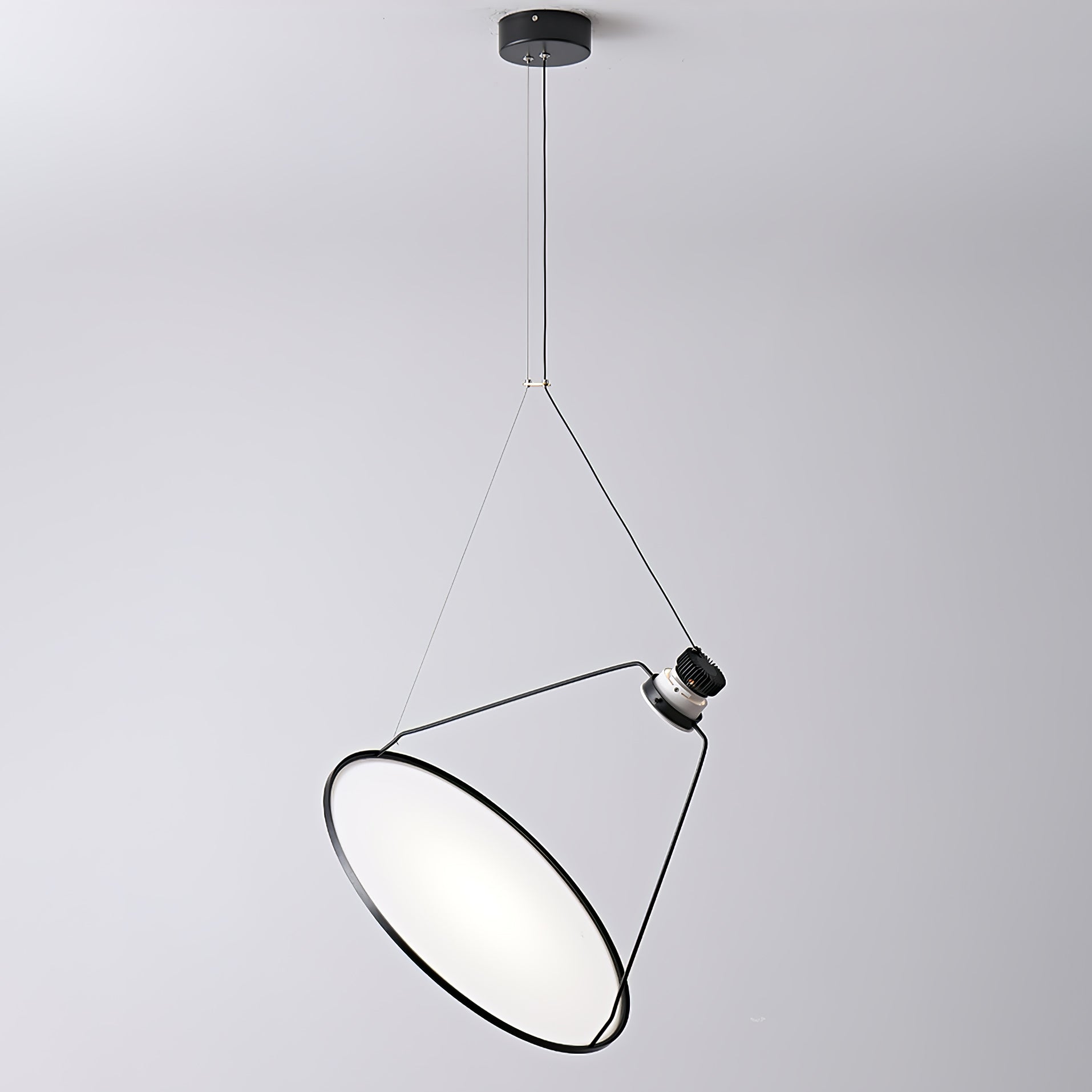 Amisol Modern Pendant Lamp - Stylish Hanging Light Fixture for Kitchen Island, Dining Room, Living Room & Bedroom Decor