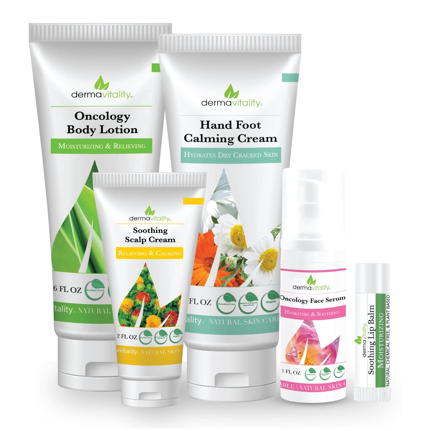 UltimateVitality Oncology Cream for Chemotherapy Patients - Natural Organic Skincare Gift Set for Cancer Care (Men & Women) | Soothes Dry Skin During Treatment, Perfect Chemo Care Package for Recovery Support