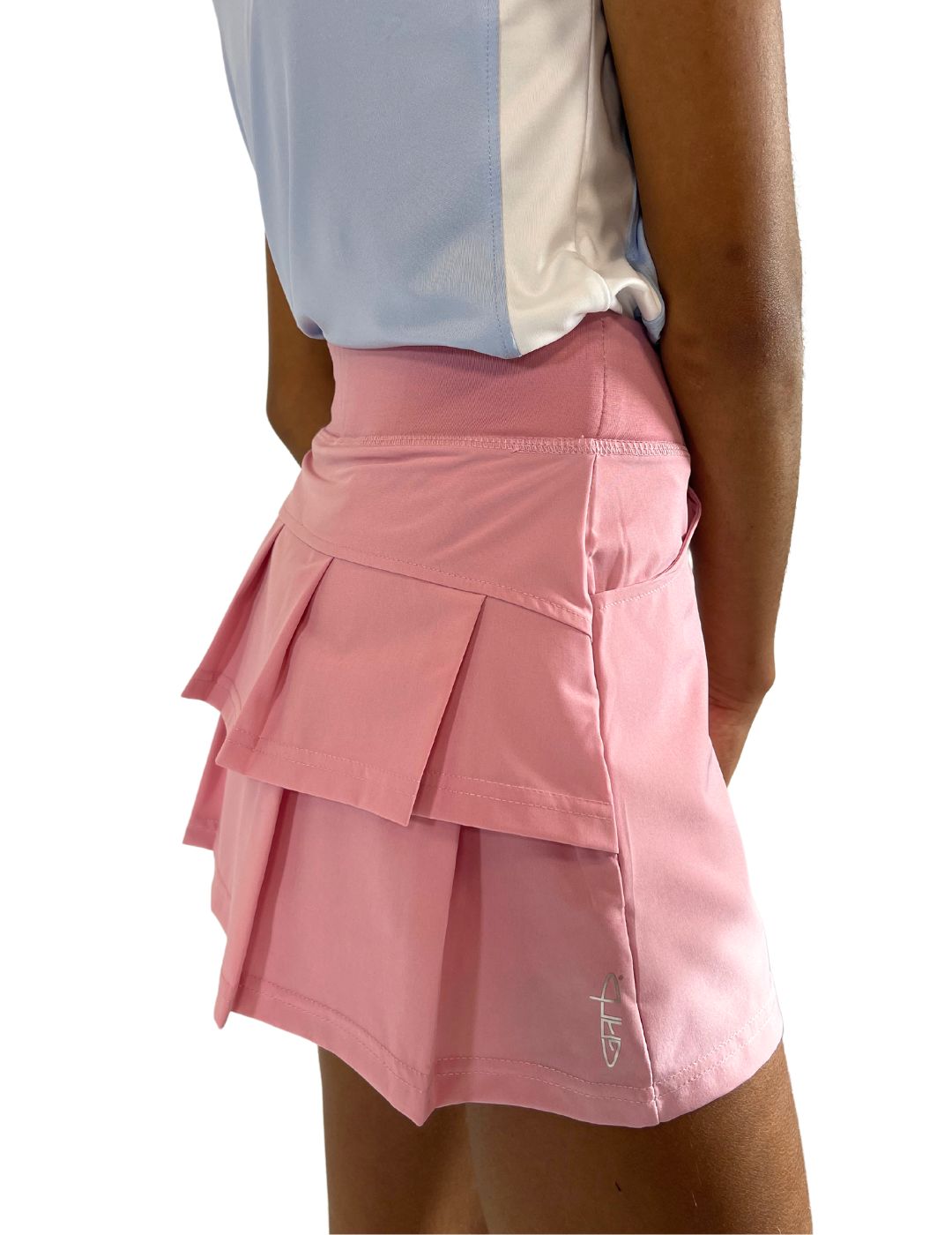 Sara Youth Girls' Golf Skort - Stretchy Athletic Tennis Skirt with Built-in Shorts for Comfort & Performance - Perfect for Golf, Tennis, School Sports & Casual Wear
