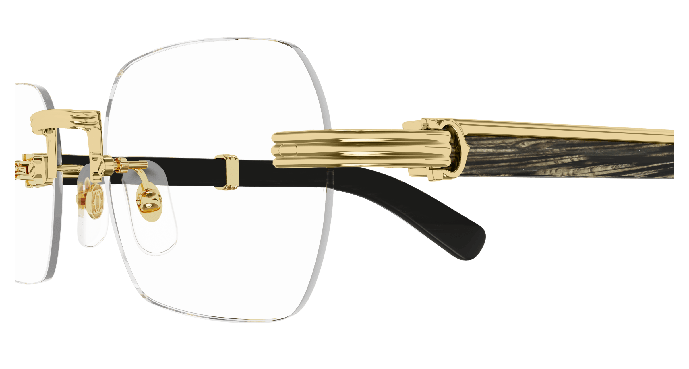 Cartier CT0377O Luxury Sunglasses - Polarized Aviator Sunglasses for Men & Women | UV Protection, Stylish & Comfortable | Perfect for Driving, Travel & Outdoor Activities