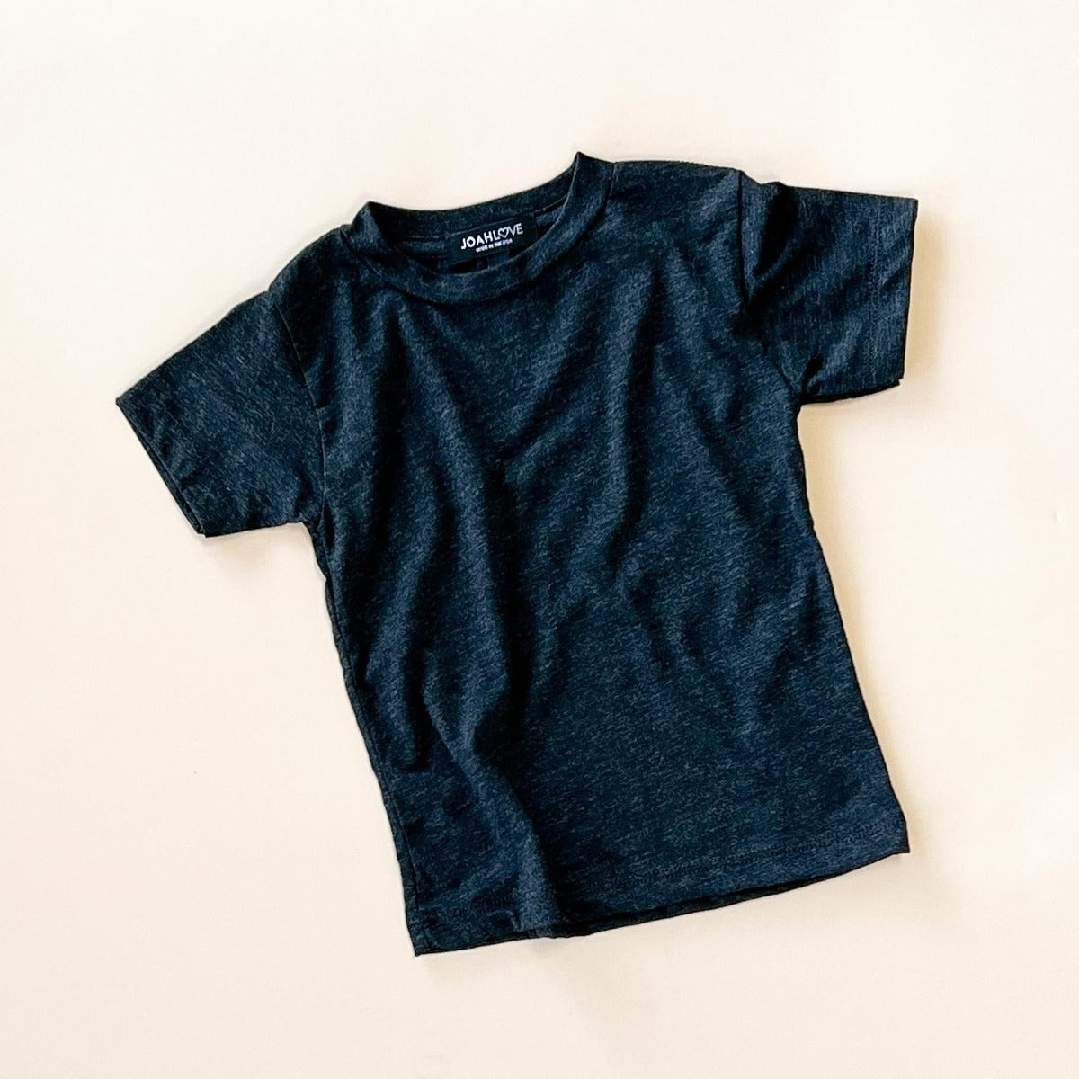 Premium Soft Cotton Basic Tee for Men & Women - Charcoal Black | Comfortable Everyday Casual T-Shirt for Work, Gym & Outings