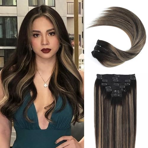 Natural Black to Caramel Brown #1B/27/1B