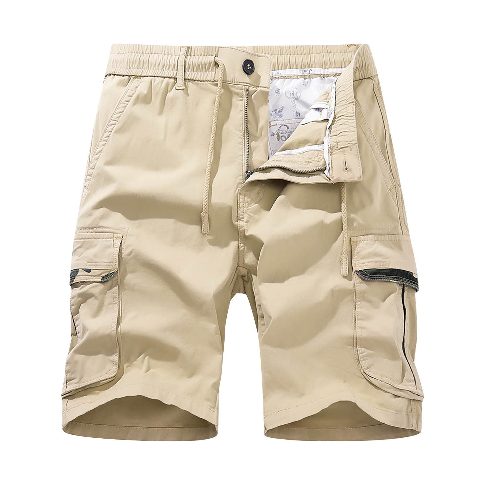 ETHKIA Men's Stretch Golf Shorts - Classic Fit Workout Shorts for Athletic Comfort