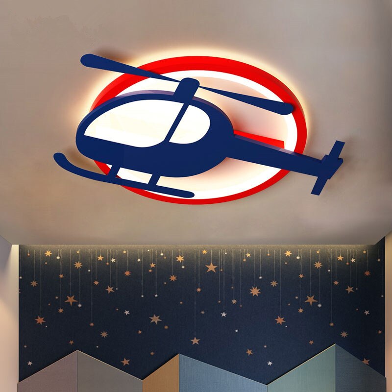 Airplane Ceiling Light - Stylish LED Aircraft-Themed Room Lighting for Kids Bedroom & Nursery Decor | Perfect for Aviation-Themed Spaces