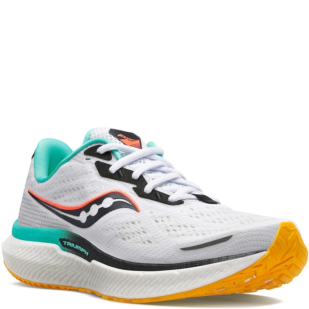 Saucony Women's Triumph 19 Running Shoes - Lightweight Cushioned Road Running Sneakers for Women | Perfect for Marathon Training, Jogging & Gym Workouts